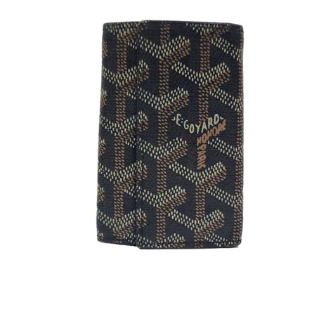 goyard saint michel key holder|Goyard Goyardine Saint Michel Key Holder .